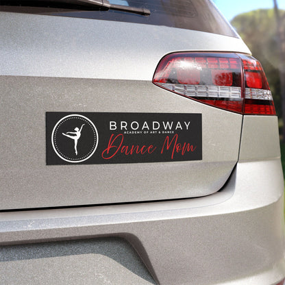Broadway Dance Mom Car Magnet, Black