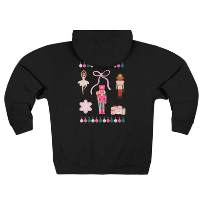 Nutcracker Zip Hoodie, Teen/Womens