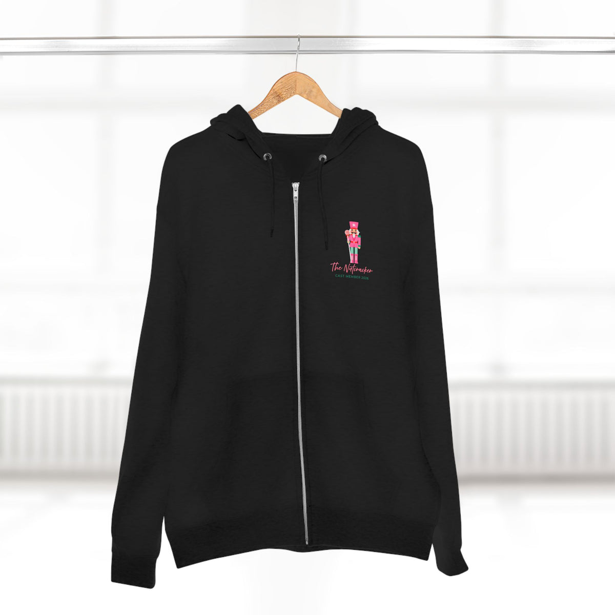 Nutcracker Zip Hoodie, Teen/Womens