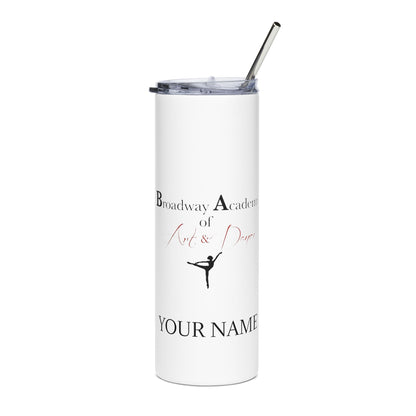 (PERSONALIZE IT!) Broadway Logo 20oz Tumbler