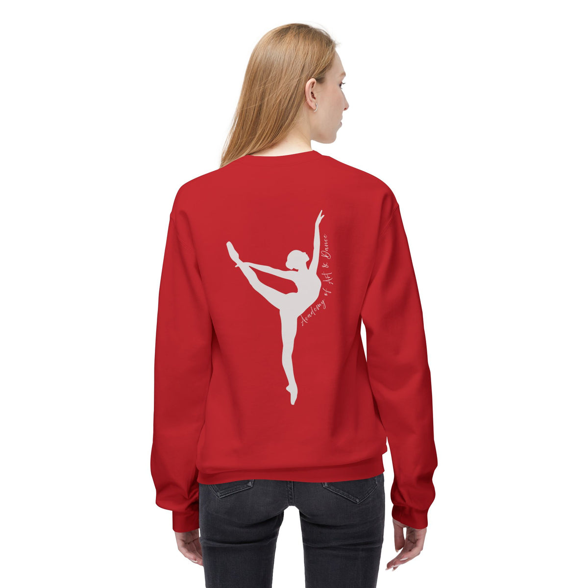 Broadway Collegiate Crewneck Sweatshirt, Teen/Women